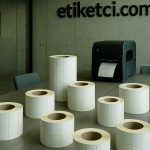 Etiket firması, etiketler ve barkod yazıcı uyumlu rulo etiket çözümlerine odaklanan profesyonel bir etiket firmasını yansıtıyor